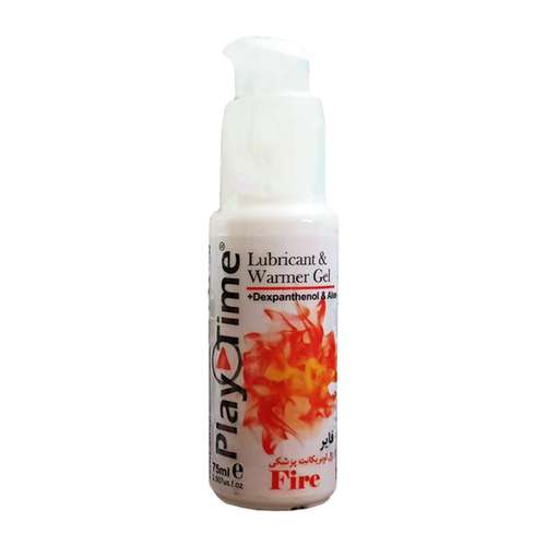 ژل روان کننده پلی تایم مدل Fire حجم 75 میلی لیتر