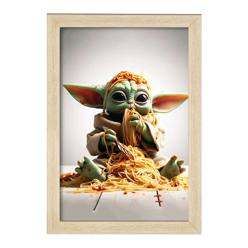 تابلو خندالو مدل بیبی یودا کد F4425