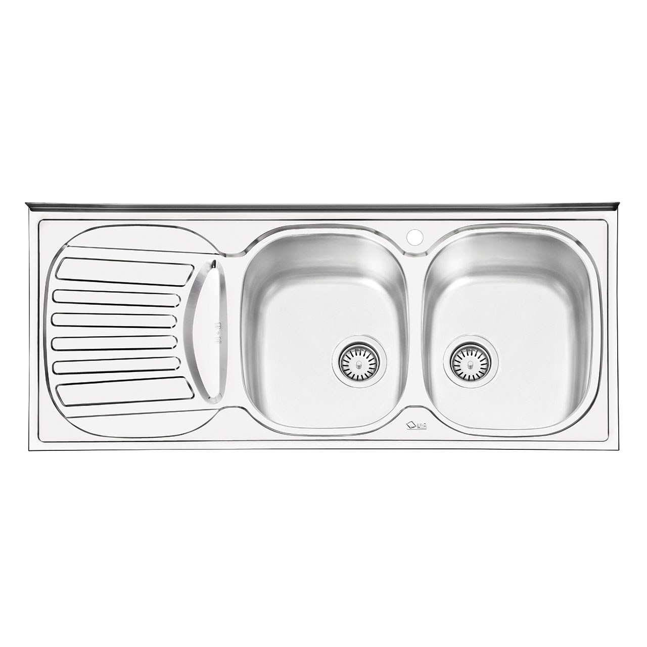 سینک ایلیا استیل مدل 1010R توکار سایز 60 × 120 سانتی‌ متر