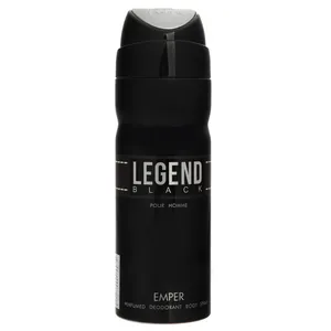 اسپری مردانه امپر مدل Legend Black حجم 200 میلی لیتر