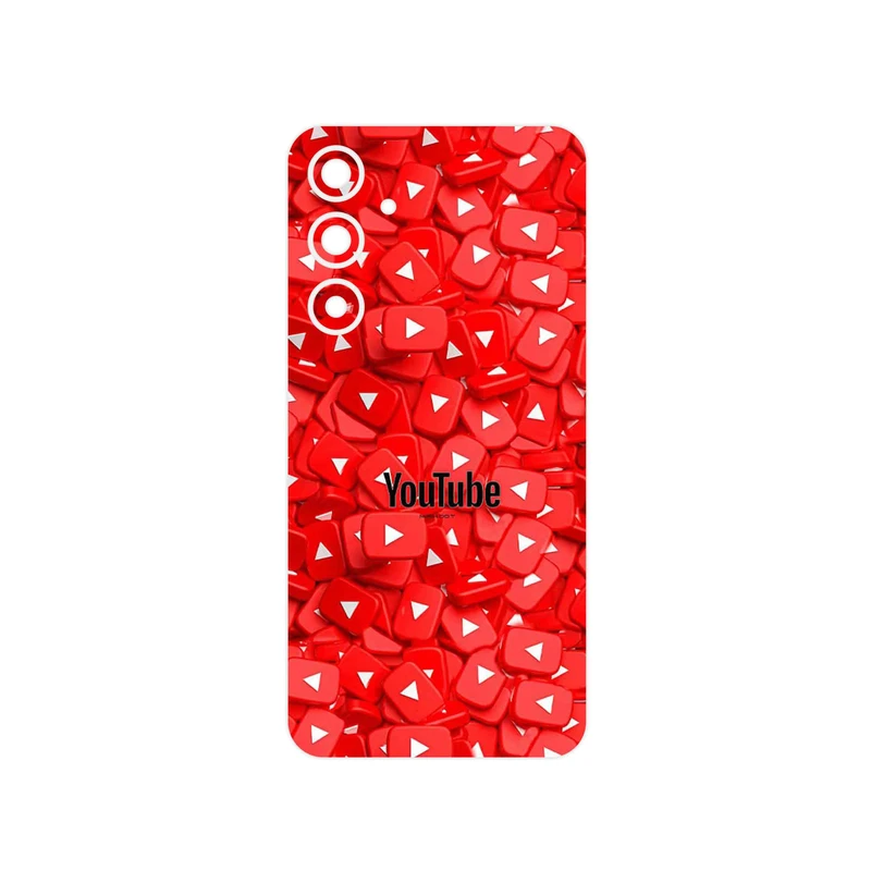 برچسب پوششی ماهوت مدل Youtube مناسب برای گوشی موبایل سامسونگ Galaxy A35