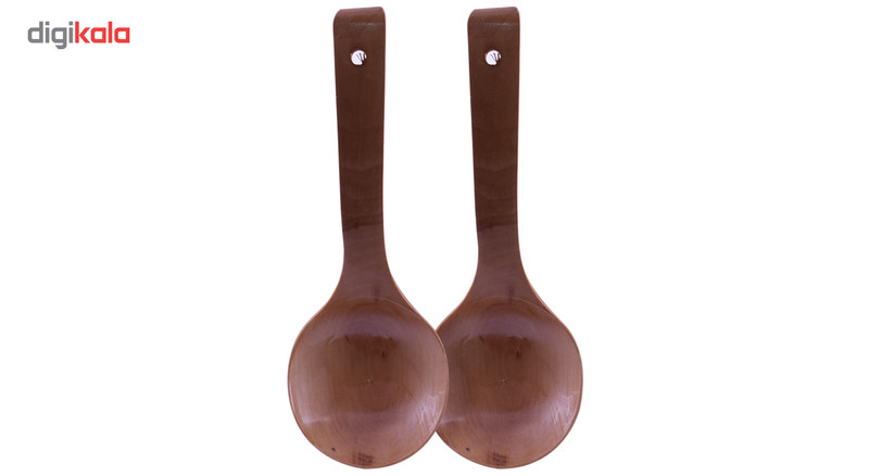 ملاقه چوبی مدل 2-1863 بسته 2 عددی