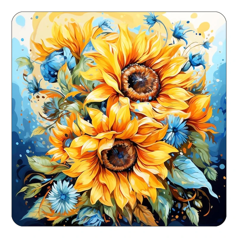 مگنت کاکتی طرح نقاشی رنگ روغن مدل mp73567