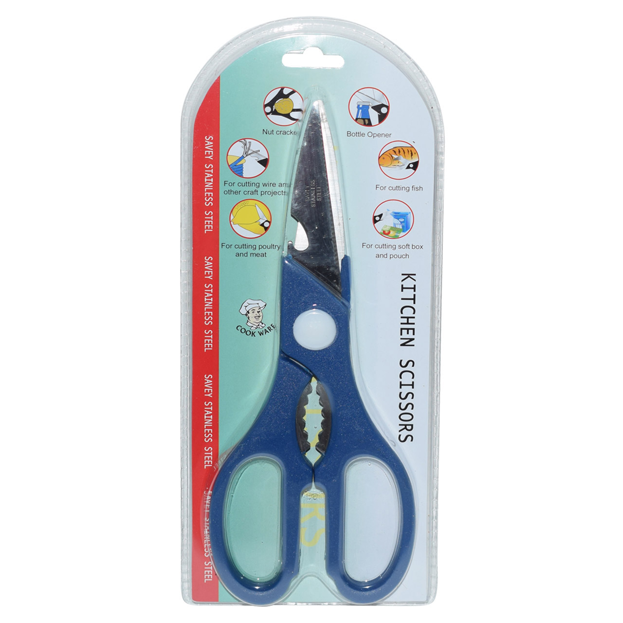 قیچی آشپزخانه ساوی مدل Kitchen Scissors