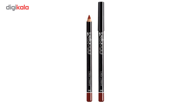 مداد لب ضد آب بلاوجی مدل لاینا لابرا شماره 006