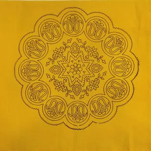 نقشه پته دوزی مدل ستاره کد001