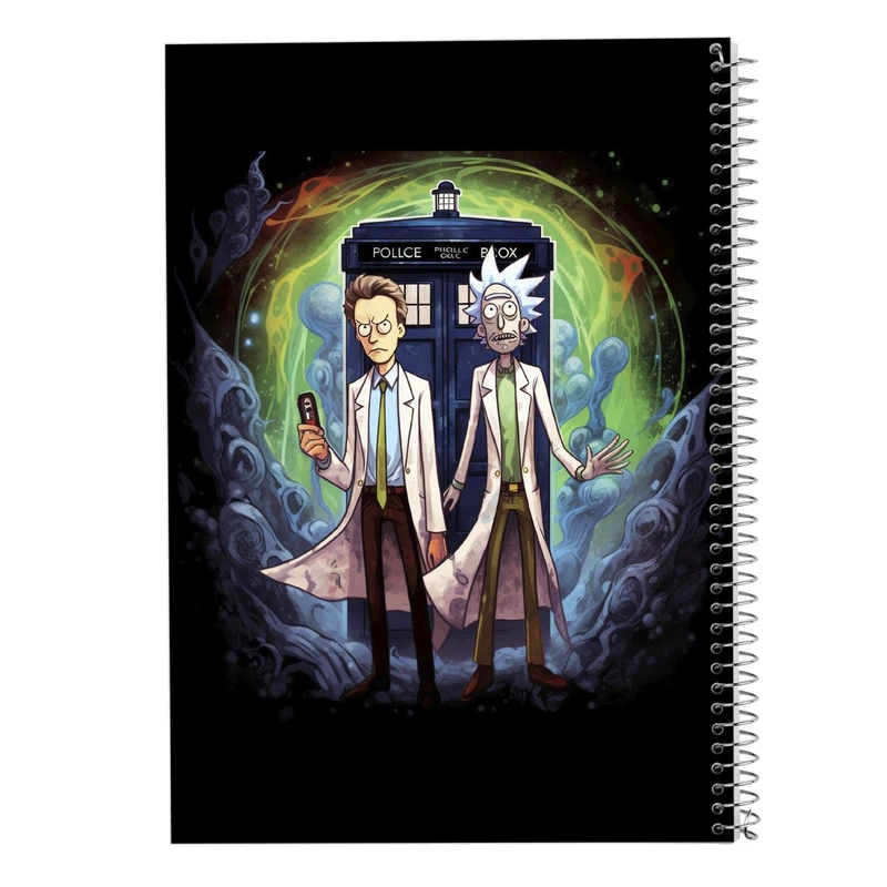 دفتر لیست خرید 50 برگ مدوپد مدل ریک اند مورتی rick&morty کد DF10844