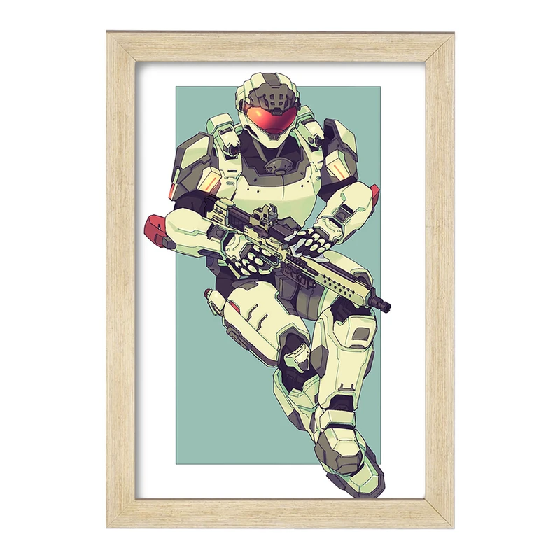 تابلو خندالو مدل بازی هیلو (Halo) کد 31509