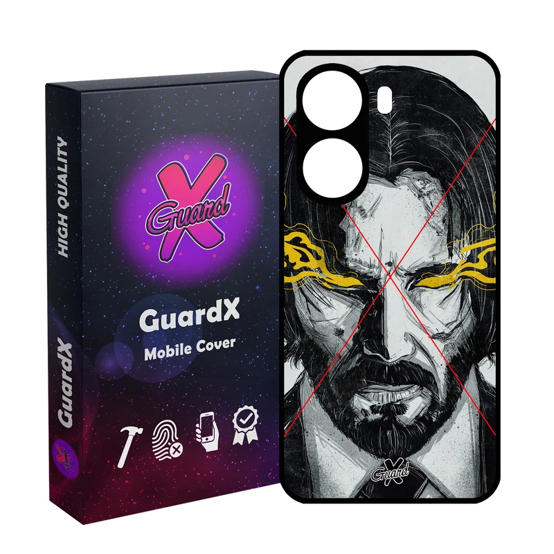 کاور گارد ایکس طرح John Wick مدل 10158 مناسب برای گوشی موبایل شیائومی Redmi A5 / Poco C71