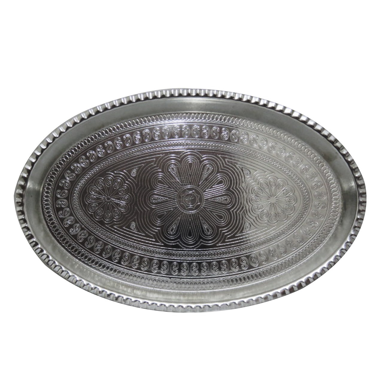 سینی مسی آرت گالری طرح کرمان مدل A3344