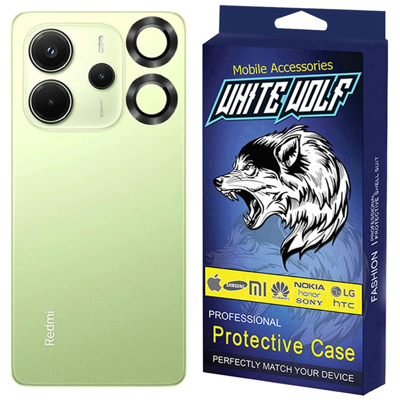 محافظ لنز دوربین وایت ولف مدل W-Ring مناسب برای گوشی موبایل شیائومی Redmi Note 14 4G