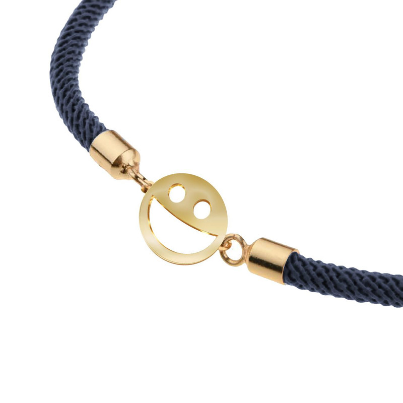 دستبند طلا 18 عیار زنانه مدوپد مدل ایموجی کد D23-10061