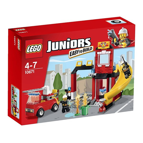 لگو سری Juniors مدل ایستگاه آتش نشانی کد 10671