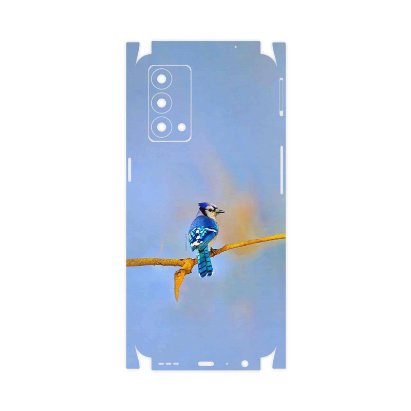 برچسب پوششی ماهوت مدل Cyanocitta cristata-FullSkin مناسب برای گوشی موبایل ریلمی GT Master