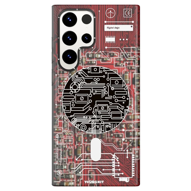 کاور یانگ کیت مدل Magsafe Technology Futuristic مناسب برای گوشی موبایل سامسونگ Galaxy S23ultra