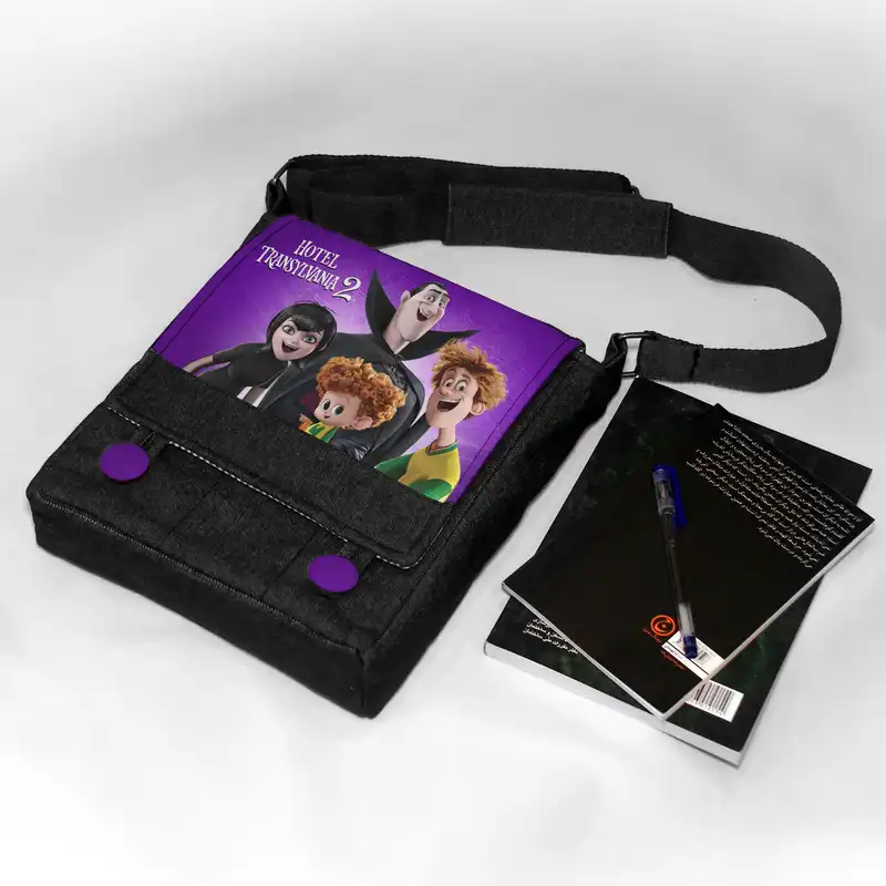 کیف دوشی چی چاپ طرح هتل ترنسیلوانیا کد 65611