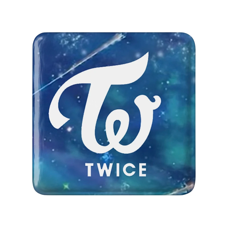مگنت خندالو طرح گروه توایس TWICE  مدل مربعی کد 19972