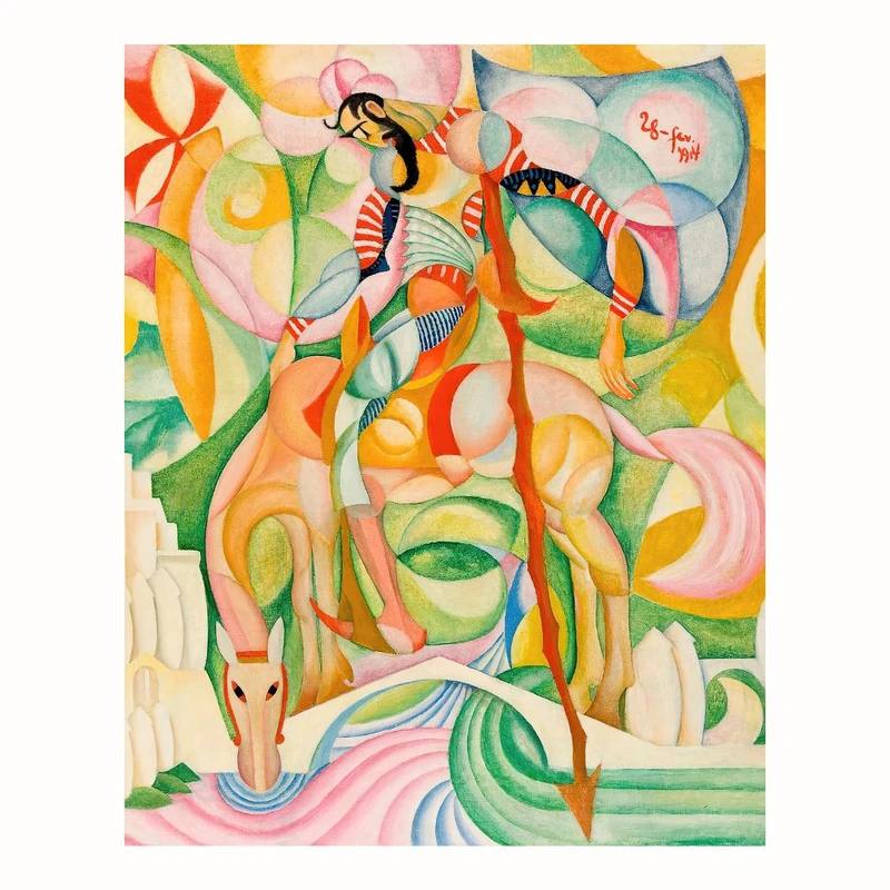 پوستر مدل چاپ  با تصویر دن کیشوت