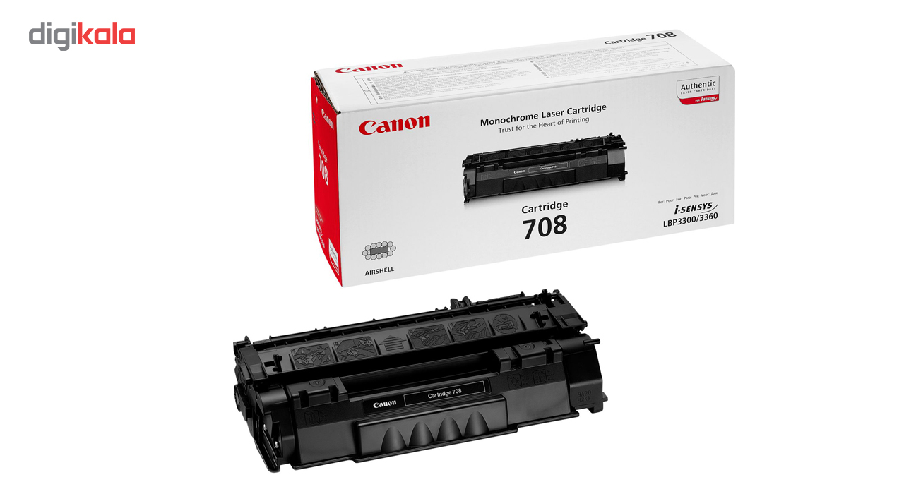 تونر مشکی مدل 708