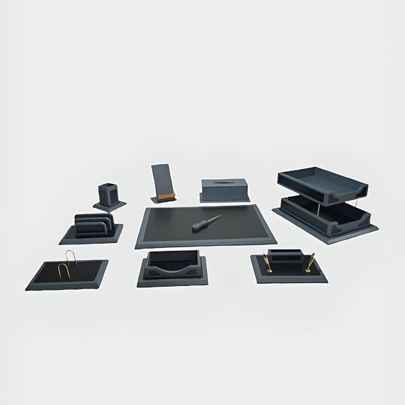 ست لوازم اداری رومیزی مدل Mnzm99 مجموعه 11 عددی