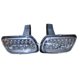 مه شکن جلو دی لایت هلا مدل کروم مناسب برای پژو پارس بسته 2 عددی