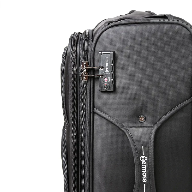 عکس شماره 10 : چمدان هرموسا مدل برزنتی سایز کوچک ارتفاع 55 سانتی متر