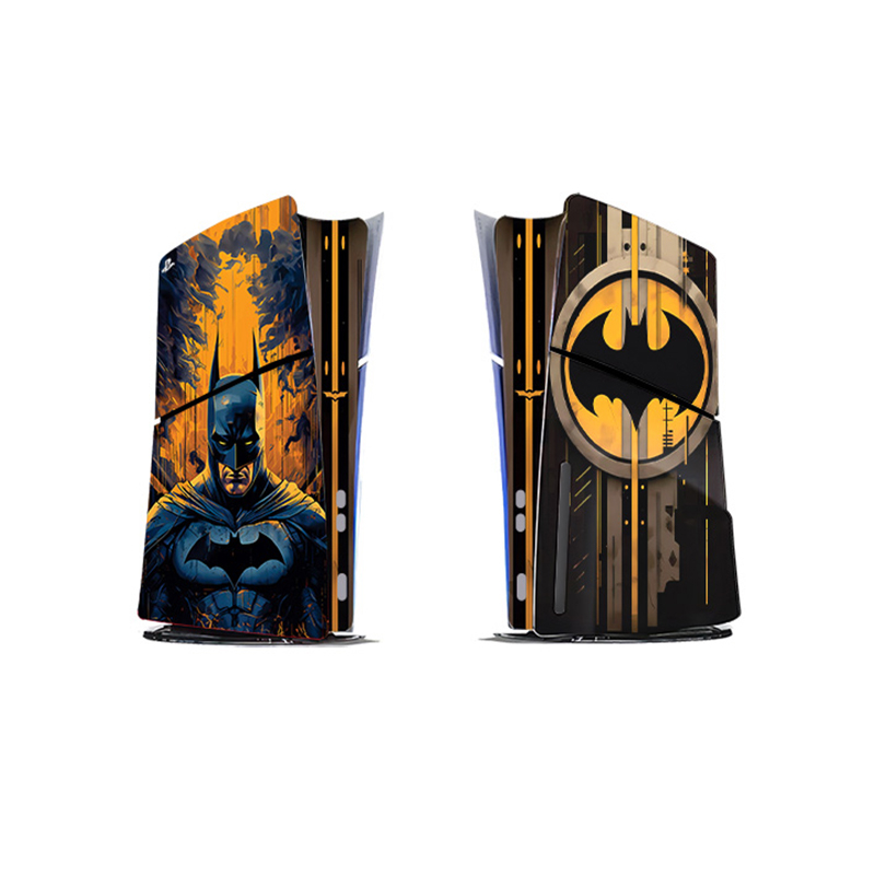 برچسب کنسول بازی پلی استیشن5 اسلیم دیسک خور توییجین وموییجین مدلBatman 02 مجموعه7 عددی