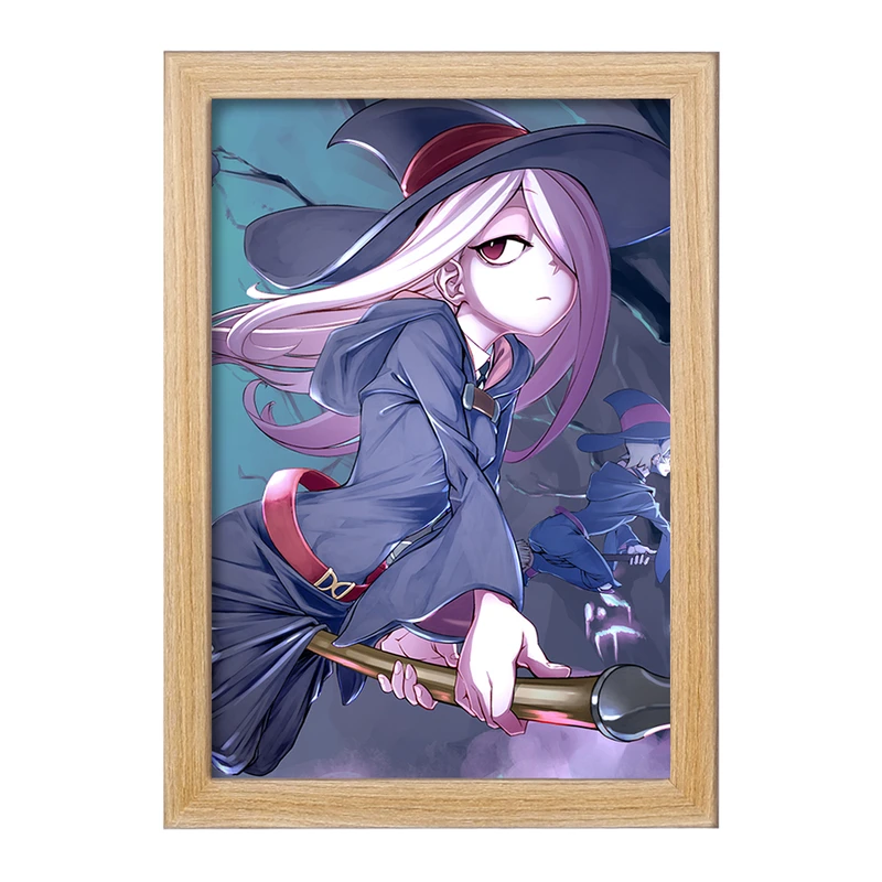 تابلو خندالو مدل سوسی انیمه جادوگران کوچک Little Witch Academia  کد 22888