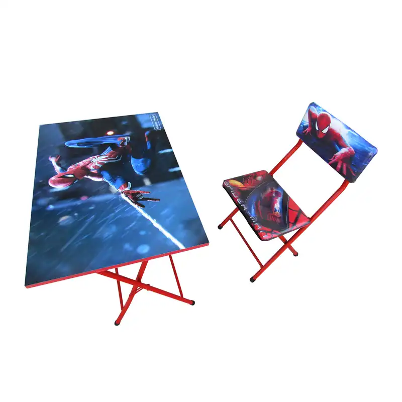 ست میز تحریر و صندلی میزیمو مدل مرد عنکبوتی کد 268