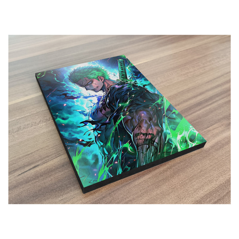 تابلو شاسی گوفی مدل انیمه وان پیس رورونوآ زورو طرح Roronoa Zoro One Piece Anime کد SIDE11 تابلو شاسی گوفی مدل انیمه وان پیس رورونوآ زورو طرح Roronoa Zoro One Piece Anime کد SIDE11