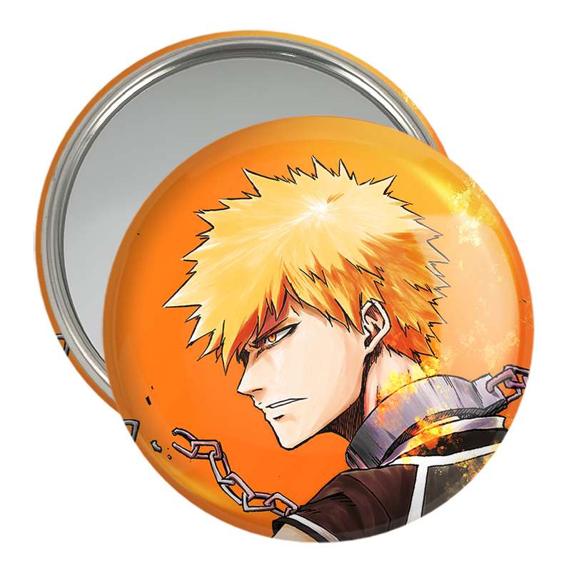 آینه جیبی خندالو مدل رنسوکه انیمه بلو لاک Blue Lock کد 24423