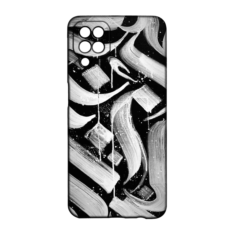 کاور طرح خط کد 435 مناسب برای گوشی موبایل سامسونگ Galaxy A12 / M12 / F12