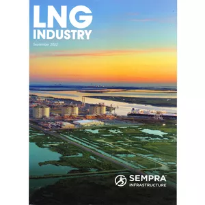 مجله LNG Industry  سپتامبر 2022