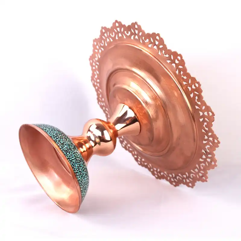 شیرینی خوری فیروزه کوبی طرح مشبک کد shi25