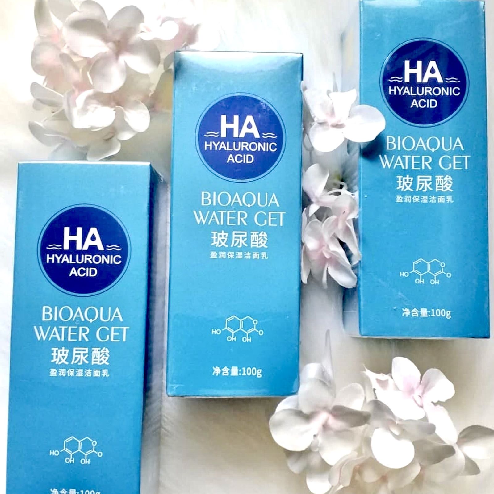 فوم شستشو صورت بایو آکوا مدل هیالورونیک اسید حجم 100 میلی لیتر - - 2