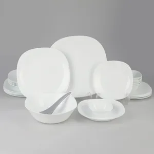 سرويس غذا خوری 26 پارچه دینو طرح مربع مدل کلاسيک