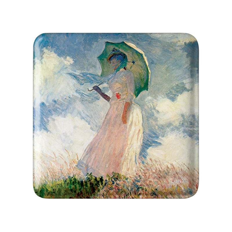 پیکسل خندالو طرح کلود مونه مدل مربعی کد 36847