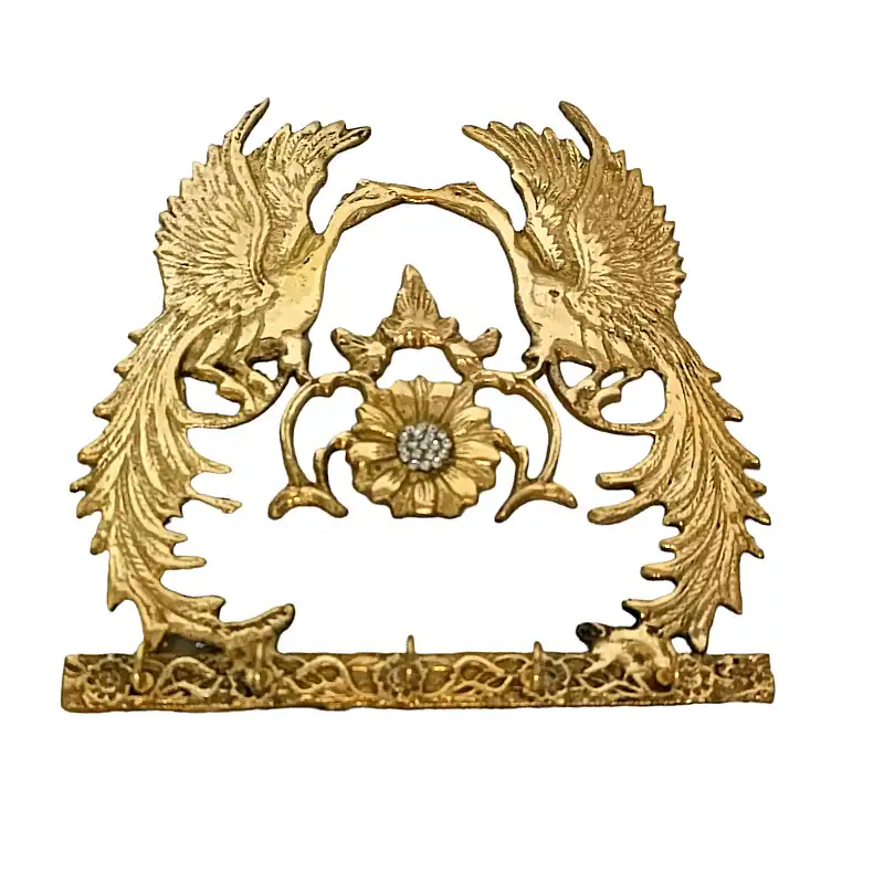 جاکلیدی برنجی مدل سیمرغ کد H-1214