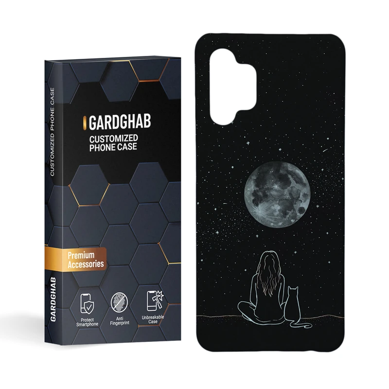  کاور گارد قاب مدل دخترانه  مناسب برای گوشی موبایل سامسونگ Galaxy A32 4g