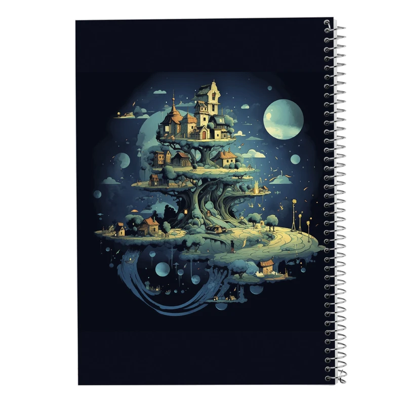 دفتر نت موسیقی 50 برگ مدوپد مدل Ghibli کد DF2395