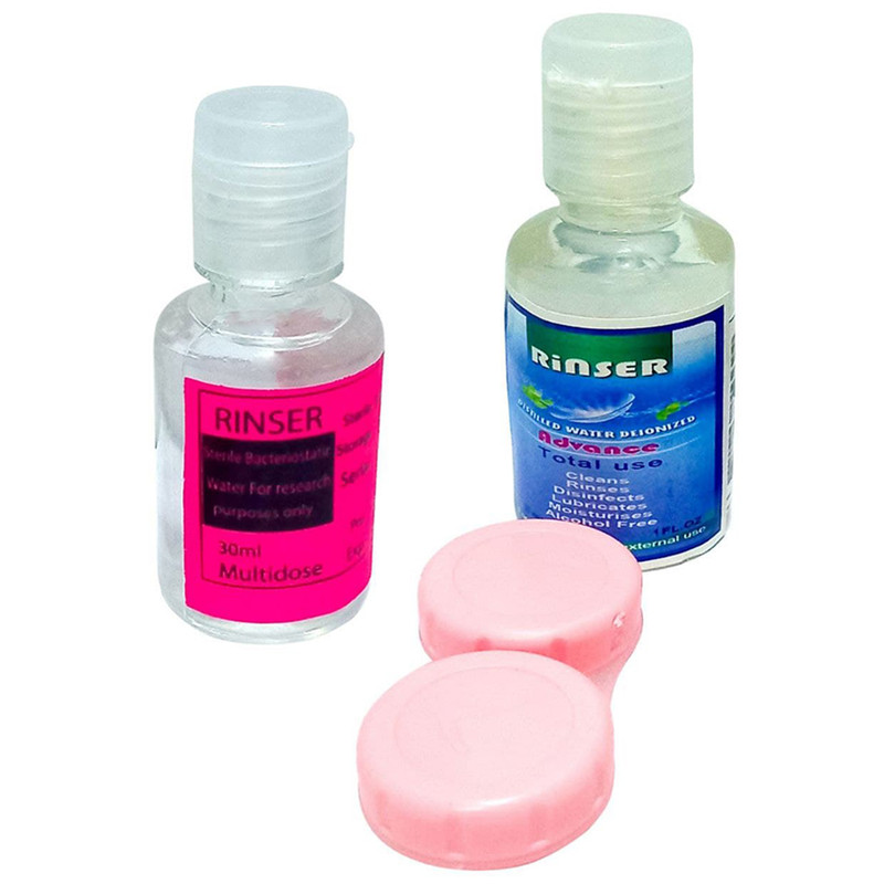محلول شستشوی لنز رینسر مدل HERBAL حجم 60 میلی لیتر بسته 2 عددی