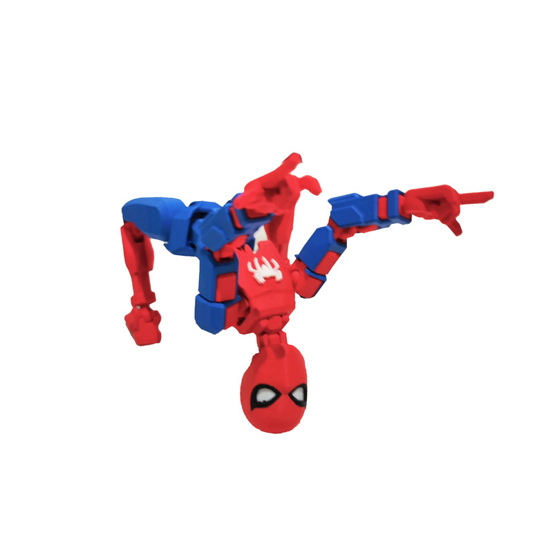 اکشن فیگور طرح دامی 13 مدل spiderman ارتفاع 13 سانتی‌متر - تصویر 2