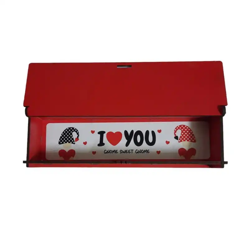 بسته لوازم التحریر مدل کوتوله قلبی مجموعه 6 عددی