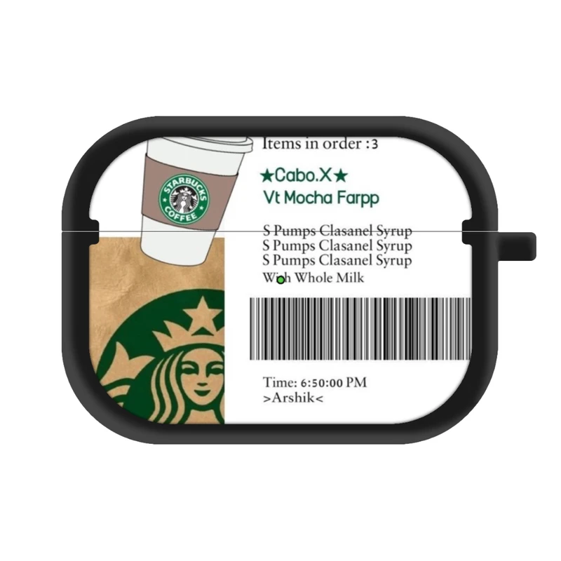کاور آکام مدل AAPPCW-STARBUCKS5 مناسب برای کیس اپل ایرپاد پرو