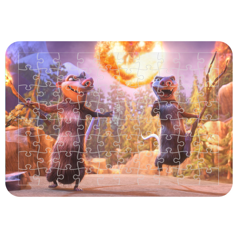 پازل 54 تکه اطلس آبی طرح کارتون عصر یخبندان مدل P1897