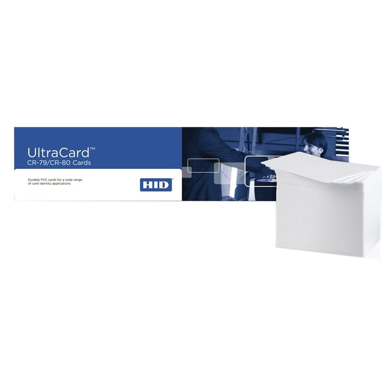کارت پی وی سی فارگو مدل Ultracard خام سفید بسته 500 عددی