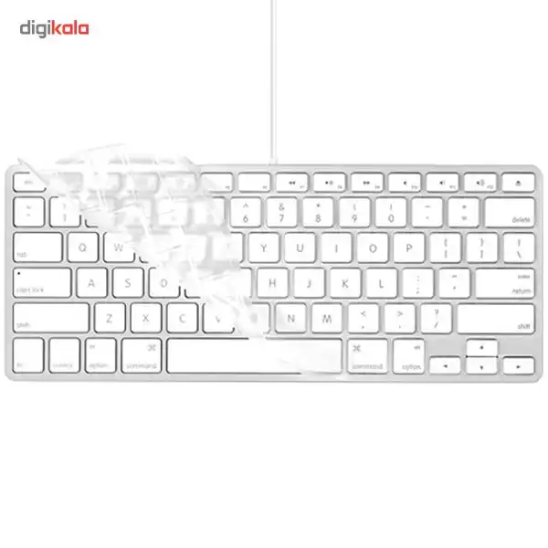 محافظ کیبورد موشی مدل کلیرگارد CS چینش آمریکایی مناسب برای کیبورد اپل