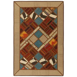 کلاژ گلیم یک و نیم متری گالری مدرن کد 50002