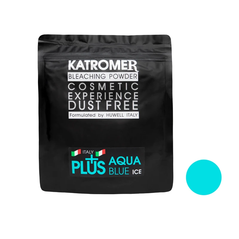 پودر دکلره کاترومر مدل BI01 وزن 400 گرم رنگ آبی یخی