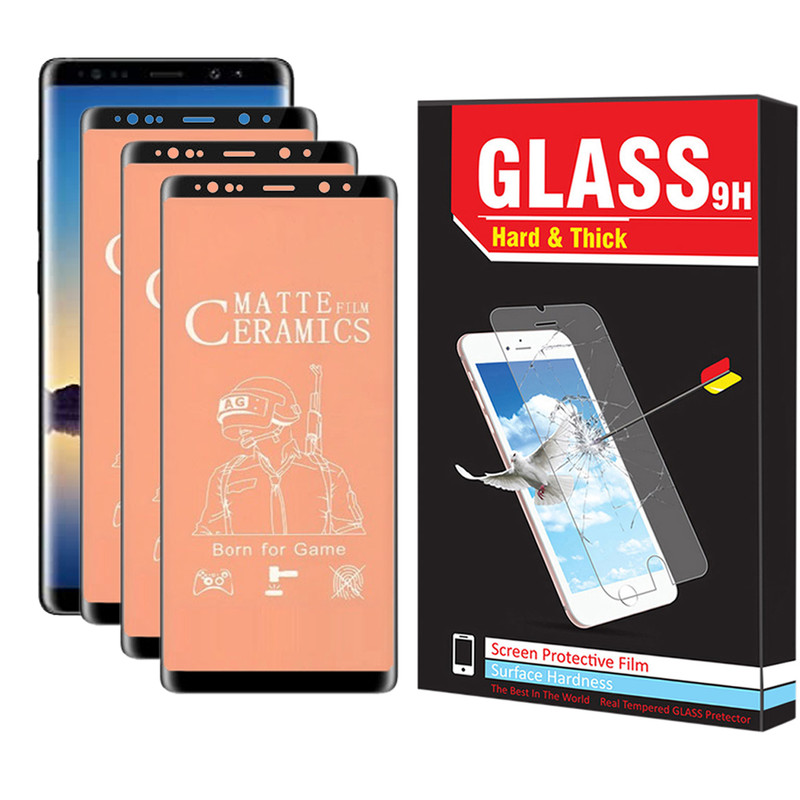محافظ صفحه نمایش هارد اند تیک مدل CER-01 مناسب برای گوشی موبایل سامسونگ Galaxy Note 8 بسته سه عددی